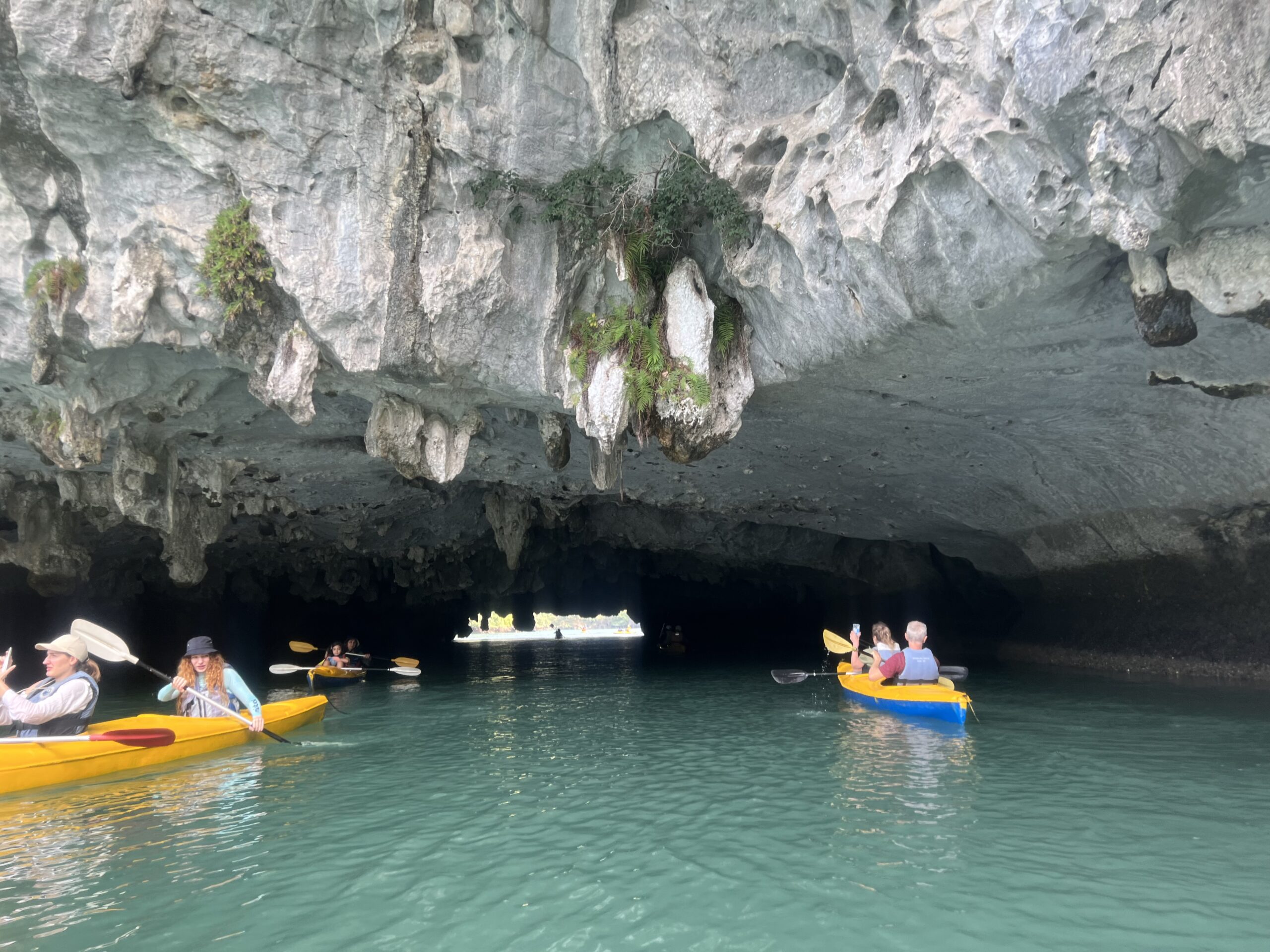 Kayaking at Bright Cave