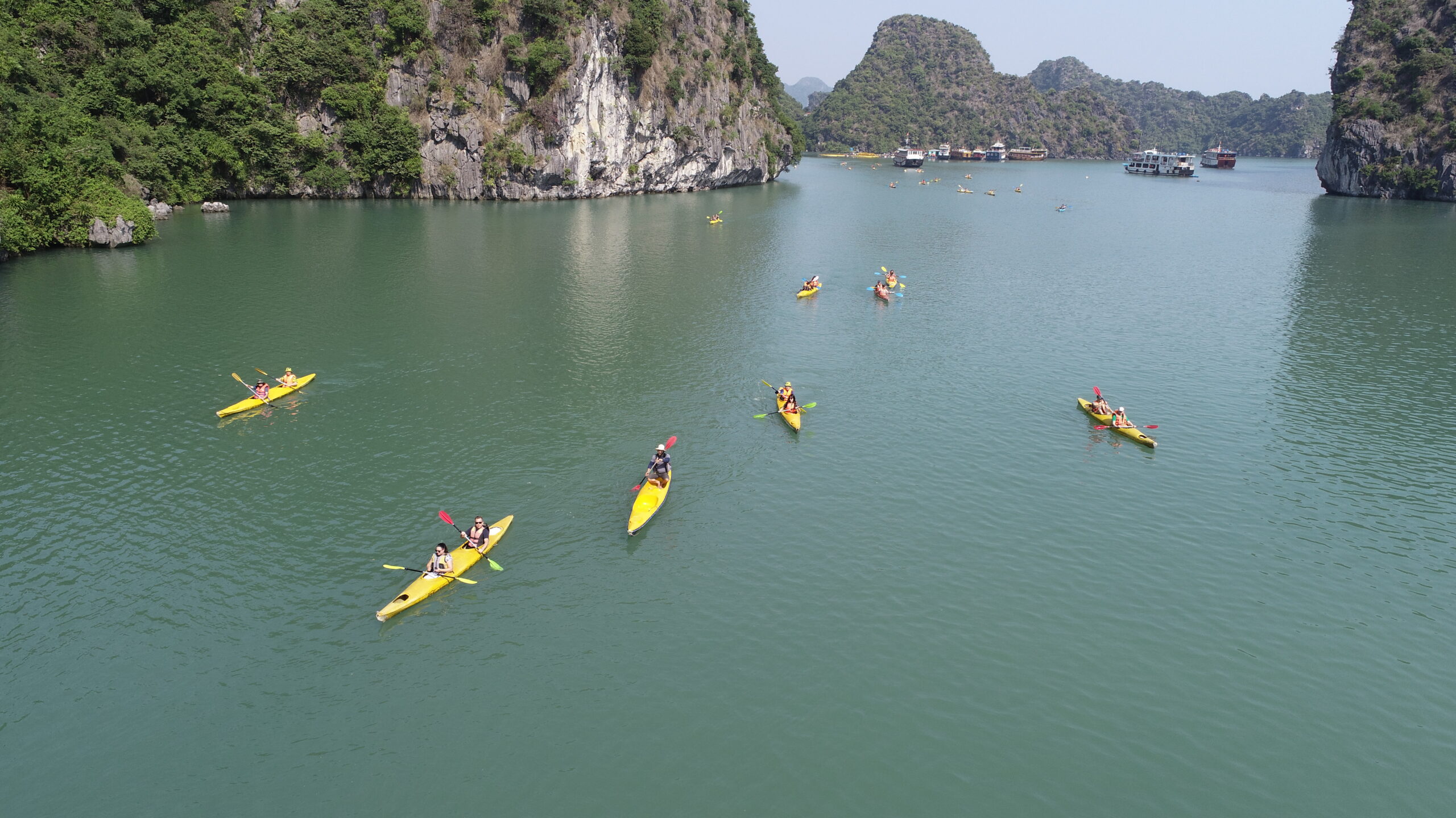 Kayaking at Bright Cave
