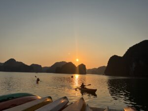 Kayaking activities