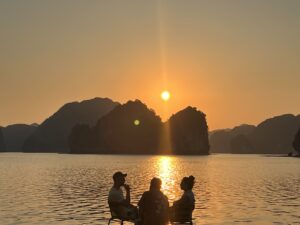 Luxury sunset cruise on Lan Ha Bay from Cat Ba