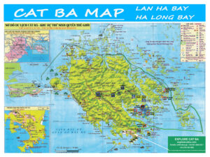 CAT BA MAP by EXPLORECATBA